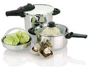 Splendid 2-in1 Pressure Cooker Set
