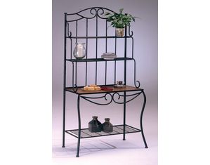 Bernards Furniture Heritage Bakers Rack - Fast FREE FedEx Shipping!