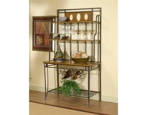 Cramco Spencer Java Birdseye Maple Bakers Rack - FREE Inside Delivery!