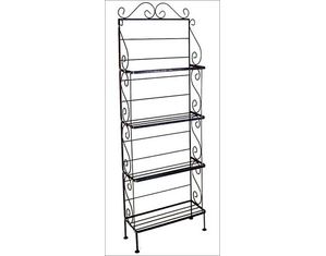 Grace 18 Inch Four Shelf Bakers Rack