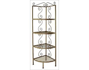 Grace 18 Inch Corner Bakers Rack - Fast FREE FedEx Shipping!