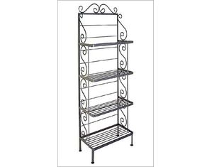 Grace 24 Inch 4 Shelf Regular Bakers Rack - Fast FREE FedEx Shipping!