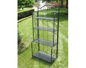 ICI Mandalay Iron Folding Baker's Rack