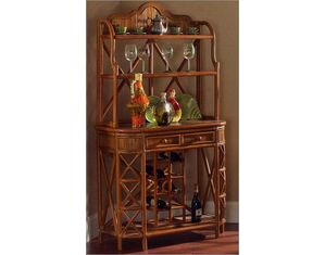 South Sea Rattan 5700 Pub Bakers Rack - Fast FREE FedEx Shipping!