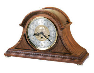 Howard Miller Oak Yorkshire Barrett 76th Anniversary Edition Mantel Clock - FREE Inside Delivery!