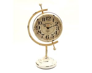 Ashton Sutton Swivel Table Clock on Stand