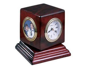 Howard Miller Reuben Rosewood Hall Desk Clock