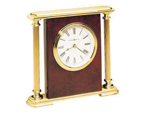Howard Miller Rosewood Encore Bracket Desk Clock