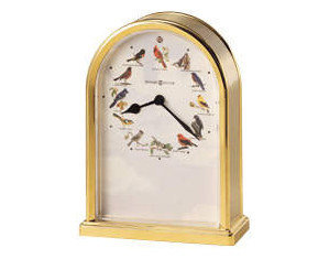 Howard Miller Songbirds of North America Desk Clock