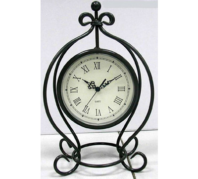 Infinity_Pewter_Gray_Iron_Desk_Clock.jpg