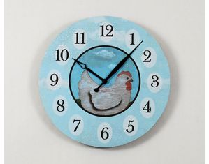 Ashton Sutton Rooster Wall Clock