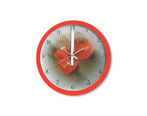 Ashton Sutton Tomato Wall Clock