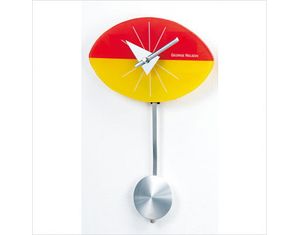 Kirch George Nelson Glass Oty Parity Pendulum Clock