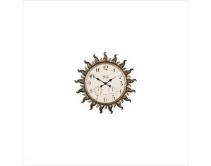 Ridgeway Clocks Sunburst Outdoor Wall Clock