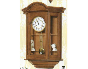 Altobel Antonio American Walnut Curio Wall Clock