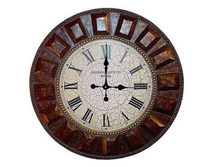 Cooper Classics Lorenzo Wall Clock - Fast FREE FedEx Shipping!