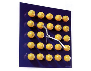 Hermle Magnet Oranges Wall Clock - Fast FREE FedEx Shipping!