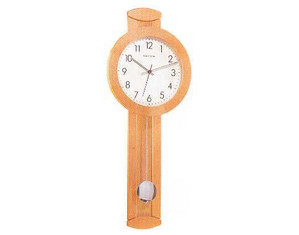 Hermle Nickel Wall Clock - Fast FREE FedEx Shipping!