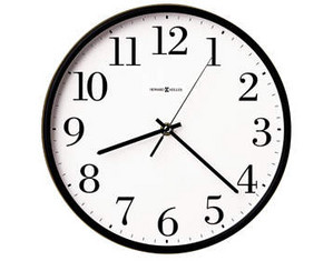 Howard Miller Office Mate Quartz Wall Clock