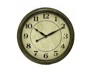 Infinity Instruments Antique Verde Wall Clock - Fast FREE FedEx Shipping!