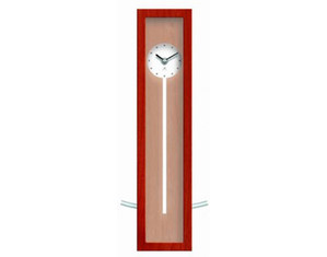 Infinity Instruments Illusion Wood Pendulum Wall Clock