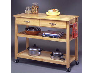 Home Styles Furniture Kitchen Cart and Work Center - Fast FREE FedEx Shipping!