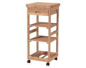 International Concepts Unfinished Kitchen Trolley