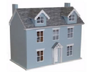 Olde English 0.50 inch Scale Henley Cottage Kit Doll House - Fast FREE FedEx Shipping!