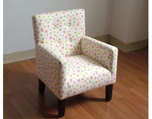 4D Concepts Floral Tufted Kids Chair