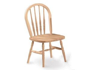 International Concepts Unfinished Windsor Chair
