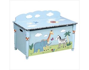 Guidecraft Safari Toy Box Toy Box