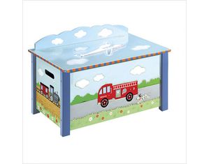 Guidecraft Transportation Toy Box Toy Box