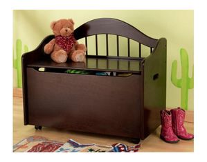 KidKraft Limited Edition Espresso Toy Box