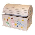 Slatted Top  Toy Boxes