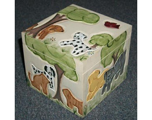 Creatively Yours Dog Small Toy Box - Fast FREE FedEx Shipping!
