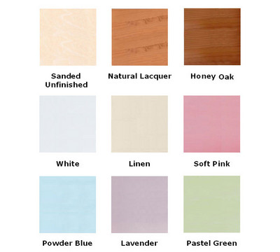 Available Finishes