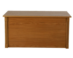 Wood Toybox Toy Box without Engraving