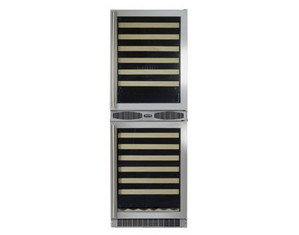 Marvel 108 Bottle Wine Cooler with Wood Facing Shelves - FREE Inside Delivery!