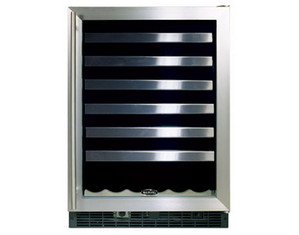Marvel 54 Bottle Wine Cooler with Stainless Steel Shelf Fronts - FREE Inside Delivery!