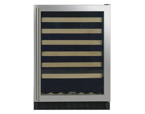 Marvel 54 Bottle Wine Cooler with Wood Facing Shelves - FREE Inside Delivery!