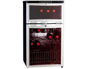 Sunpentown 28-Bottle Dual-Zone Wine and Beverage Cooler (compressor) - Fast FREE FedEx Shipping!