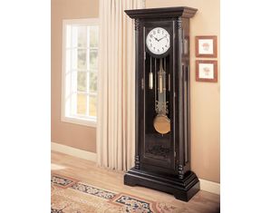 Union Square Black Grandfather Clock