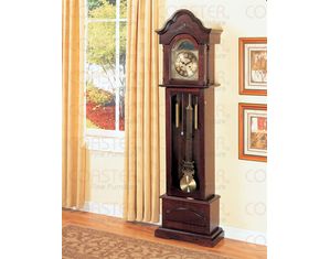 Union Square Light Cherry Antique Style Clock