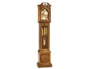 Altobel Antonio English Walnut Veneer Grandfather Clock