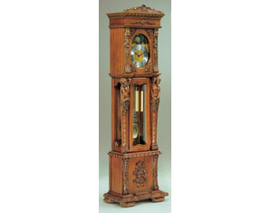 Altobel Antonio Renaissance Style Richly Hand Carved Grandfather Clock - FREE Inside Delivery!