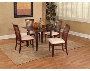 Atlantic Furniture Montreal 36x48 Pub Table Caramel Latte