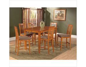 Atlantic Furniture Montreal 39x39 Pub Table Caramel Latte