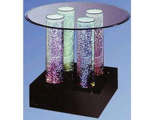 Midwest Tropical Aqua Bar Table 30 inch with Round Top (TR-600) Bar Table