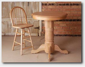 Holland Hardwoods Maple Pub table (30X36-M)
