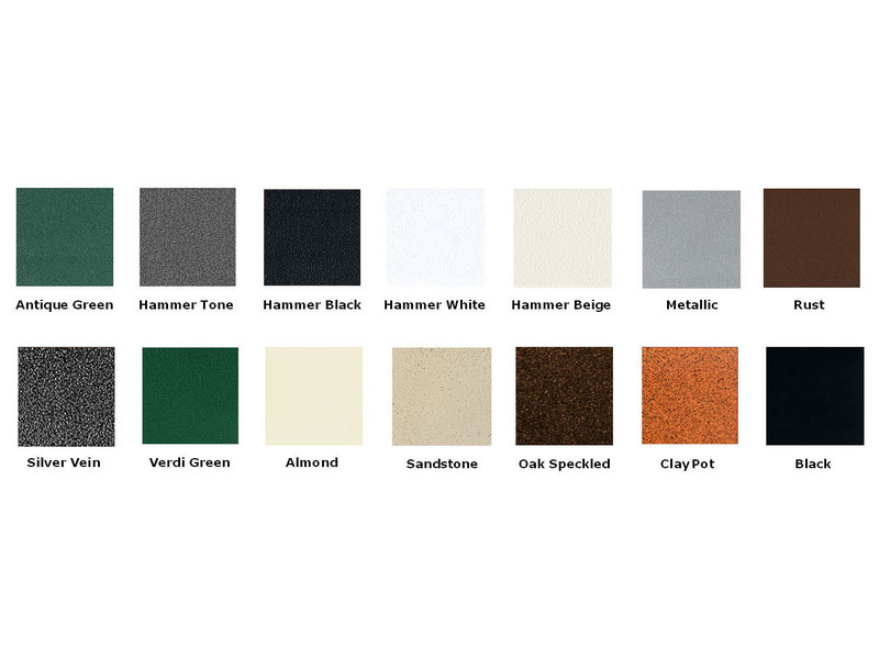 Available Metal Colors